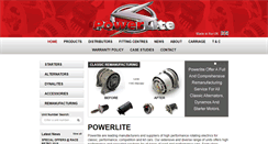 Desktop Screenshot of powerlite-units.com