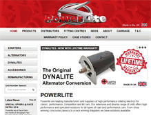 Tablet Screenshot of powerlite-units.com